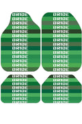 BRIDE Temalı Universal Premium Araç İçi Oto Paspası 4'lü Set – Tüm Araç Modellerine Uygun – Kaymaz DOT Taban