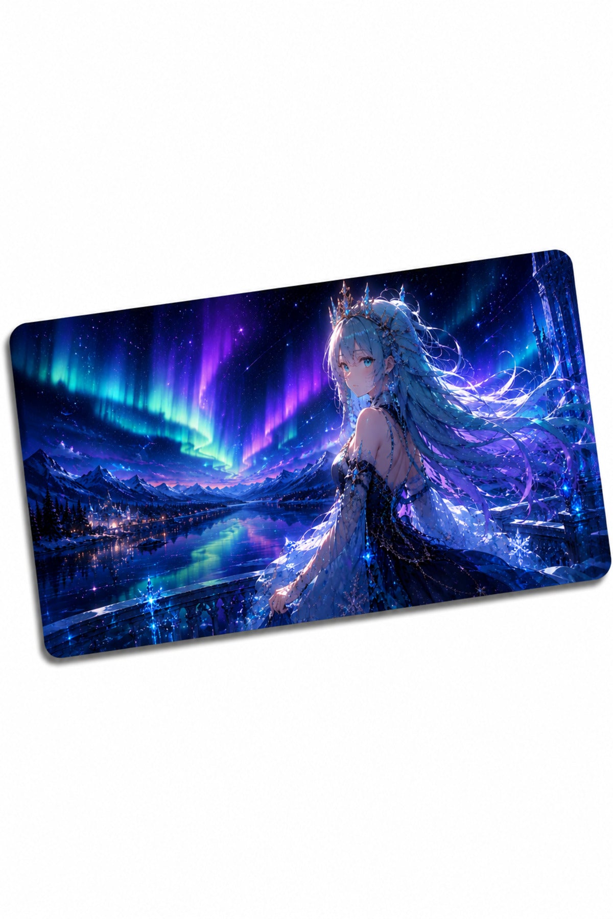 Anime Fantasy Magic Collection 80x40 cm Büyük Boy Gaming Mousepad Kaymaz Taban Deskmat