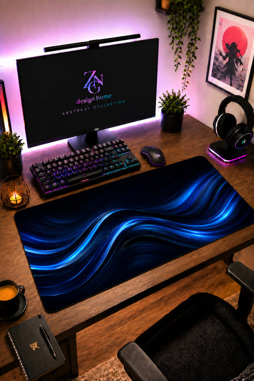 Abstract Collection 80x40 cm Büyük Boy Gaming Mousepad Kaymaz Taban Deskmat