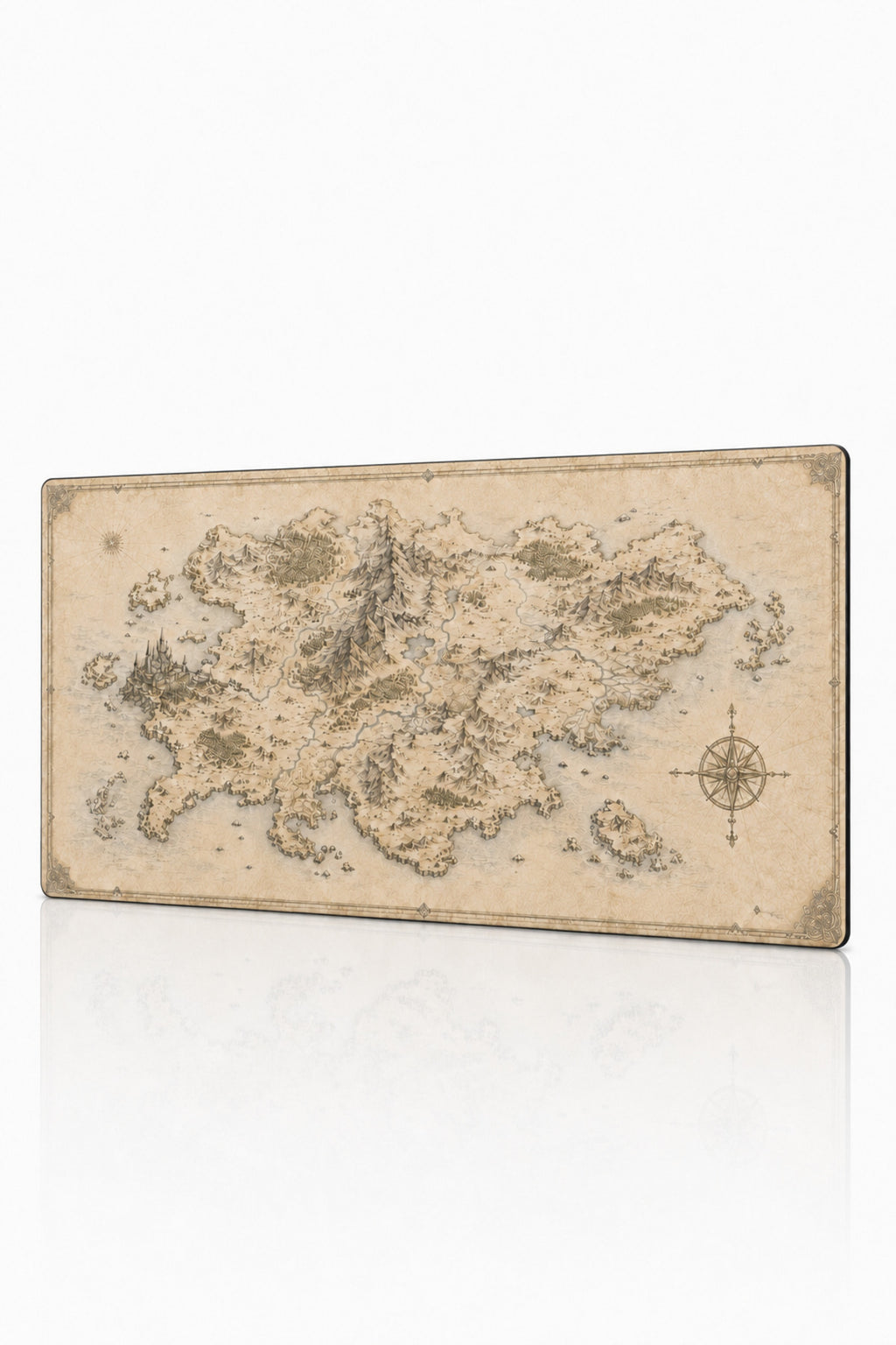 Pale Kingdoms Collection 80x40 cm Büyük Boy Gaming Mousepad Kaymaz Taban Deskmat