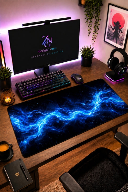 Abstract Collection 80x40 cm Büyük Boy Gaming Mousepad Kaymaz Taban Deskmat