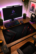 Abstract Collection 80x40 cm Büyük Boy Gaming Mousepad Kaymaz Taban Deskmat