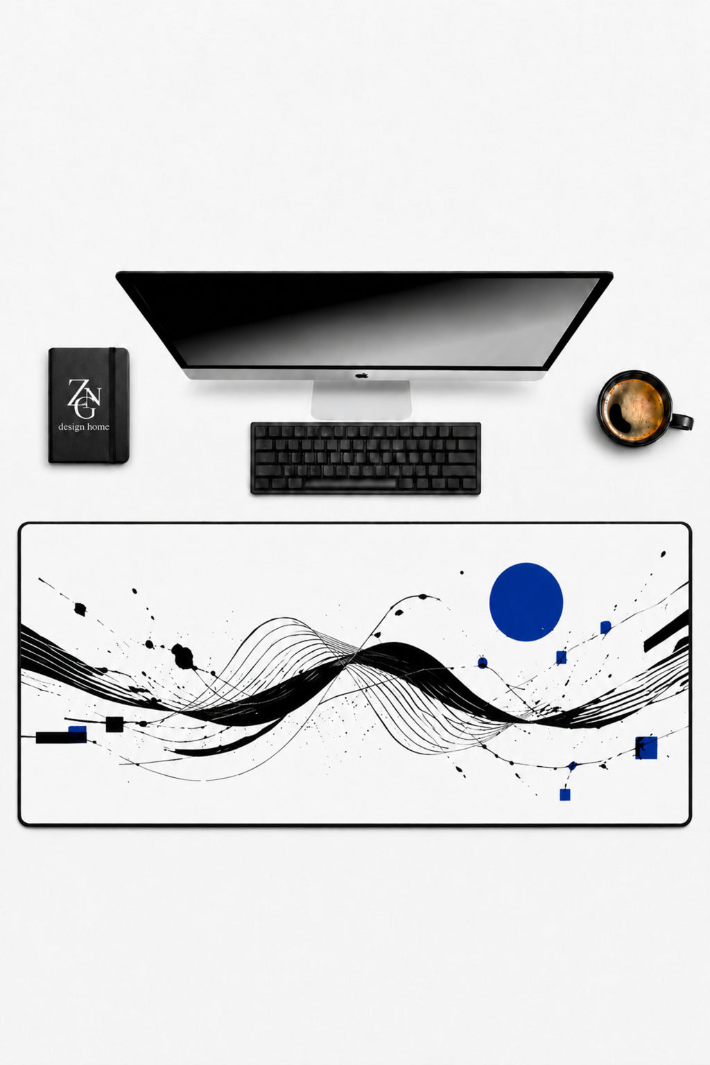 Zen Fusion Collection 80x40 cm Büyük Boy Gaming Mousepad Kaymaz Taban Deskmat