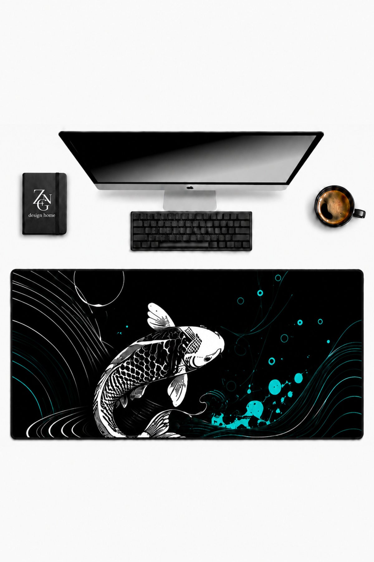 Zen Fusion Collection 80x40 cm Büyük Boy Gaming Mousepad Kaymaz Taban Deskmat