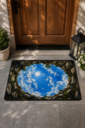 Sonsuz Gökyüzü 3D İllüzyon Kapı Önü Paspası 70×50 cm -60 x 90 cm – Kaymaz Taban – Kişiye Özel Tasarım Seçeneği