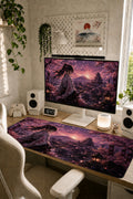 Anime Samurai-Ninja Collection 80x40 cm Büyük Boy Gaming Mousepad Kaymaz Taban Deskmat