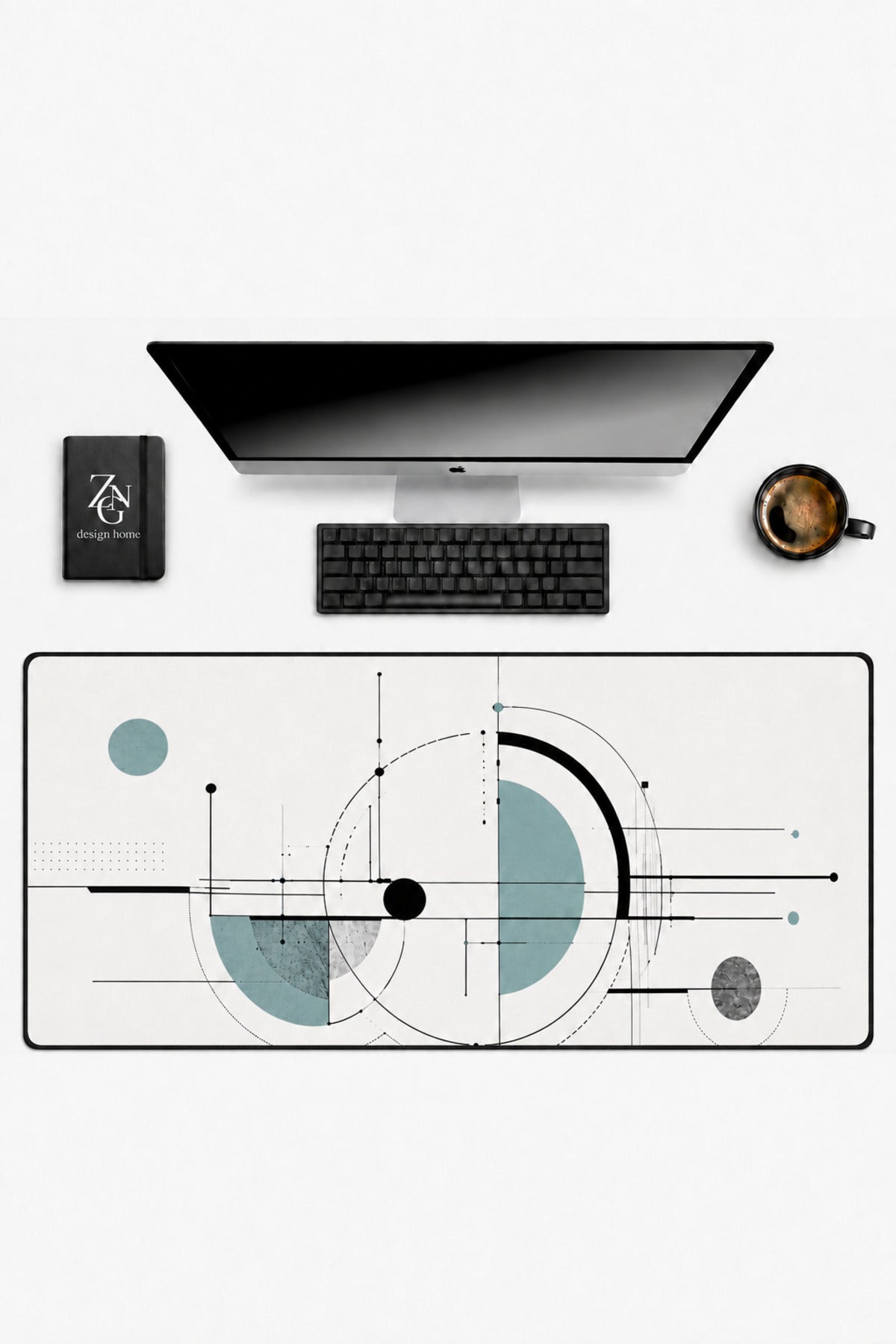 Zen Fusion Collection 80x40 cm Büyük Boy Gaming Mousepad Kaymaz Taban Deskmat