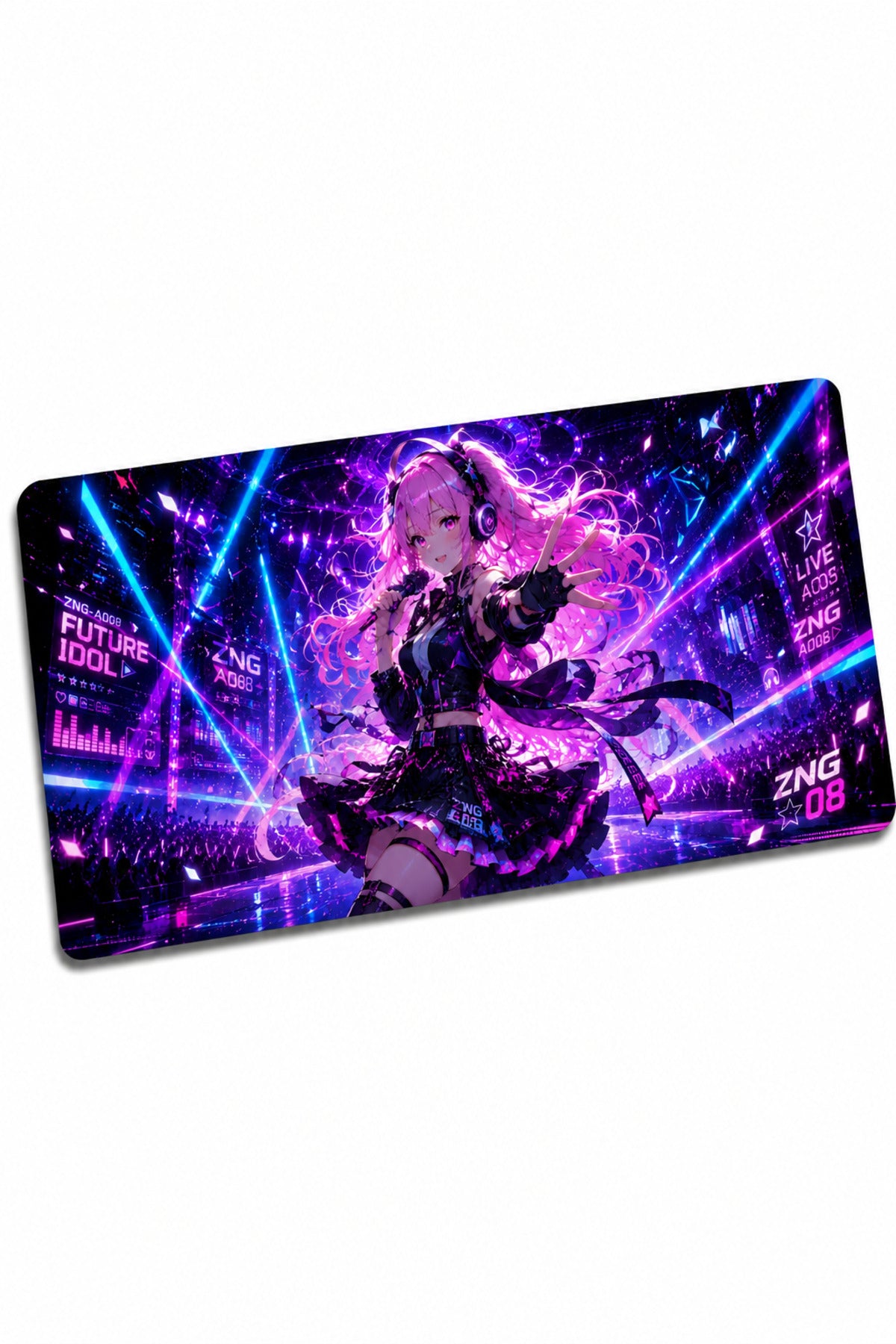 Anime Fantasy Magic Collection 80x40 cm Büyük Boy Gaming Mousepad Kaymaz Taban Deskmat