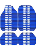 BRIDE Temalı Universal Premium Araç İçi Oto Paspası 4'lü Set – Tüm Araç Modellerine Uygun – Kaymaz DOT Taban