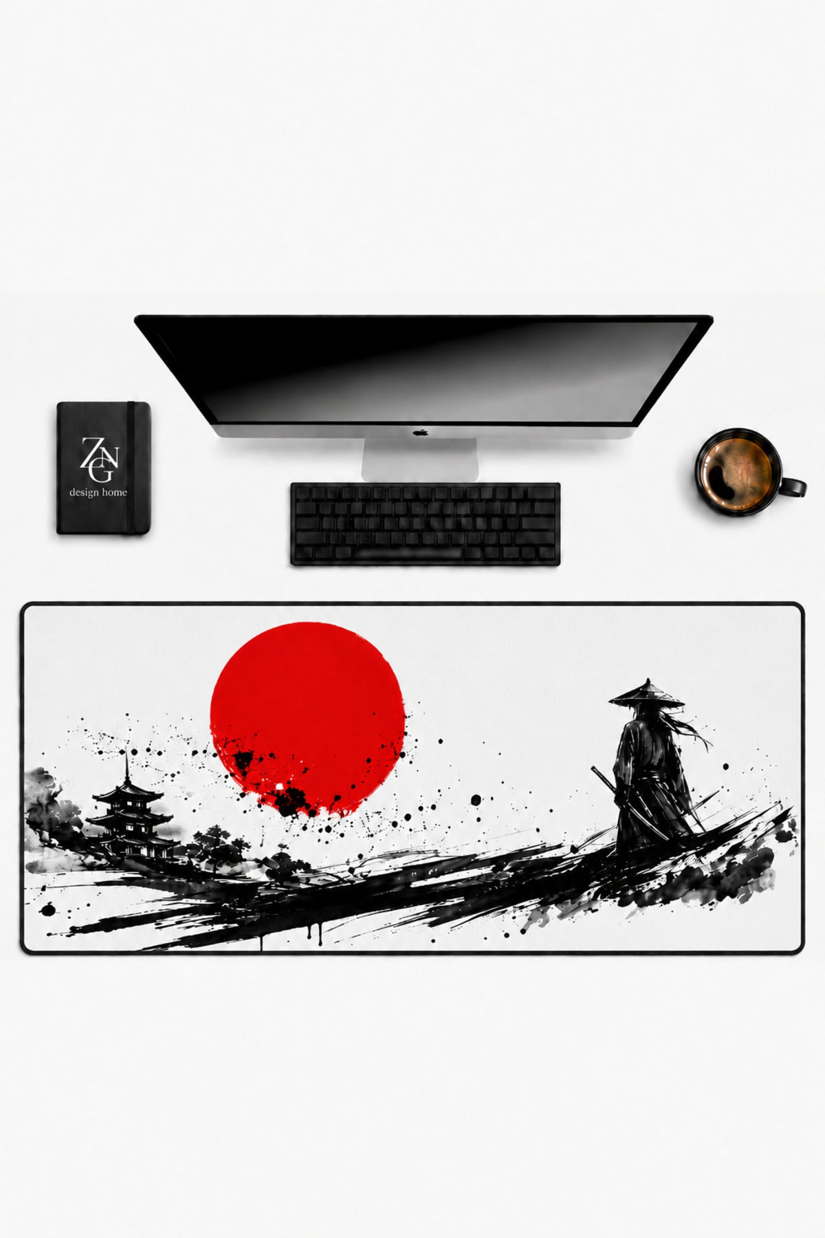 Zen Fusion Collection 80x40 cm Büyük Boy Gaming Mousepad Kaymaz Taban Deskmat