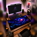 Abstract Collection 80x40 cm Büyük Boy Gaming Mousepad Kaymaz Taban Deskmat