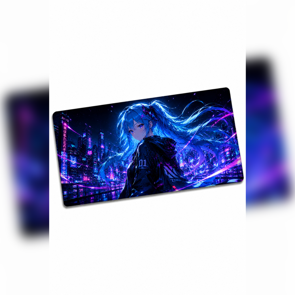 Anime Fantasy Magic Collection 80x40 cm Büyük Boy Gaming Mousepad Kaymaz Taban Deskmat