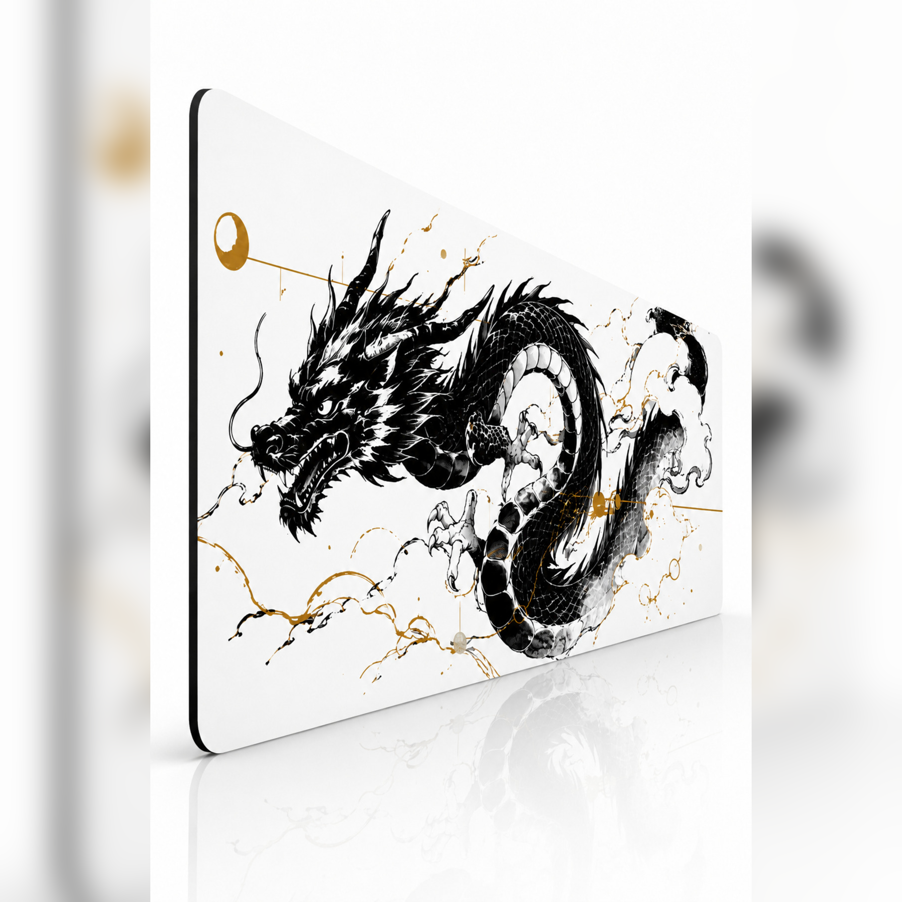 Zen Fusion Collection 80x40 cm Büyük Boy Gaming Mousepad Kaymaz Taban Deskmat