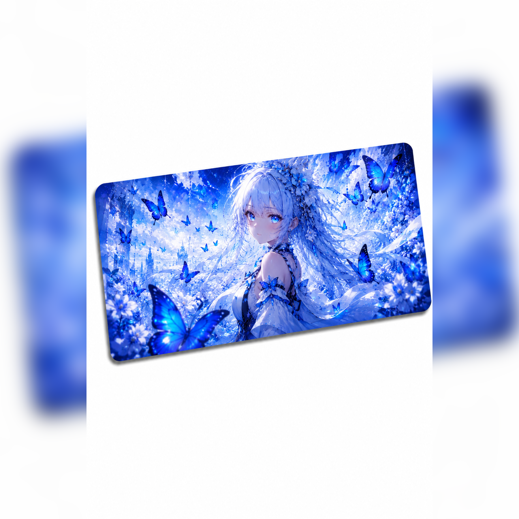 Anime Fantasy Magic Collection 80x40 cm Büyük Boy Gaming Mousepad Kaymaz Taban Deskmat