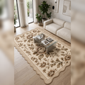 Botanica Luxe Collection English Rose Kişiye Özel Üretim Dekoratif Kaymaz Taban Salon/Yatak /Oturma odası Halısı – Dijital Baskı, Yıkanabilir, Farklı Ölçü Seçenekleri