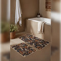 Banyo Paspası 2'li Set Kaymaz Tabanlı ve Yıkanabilir 60x90 Cm - 50x60 Cm
