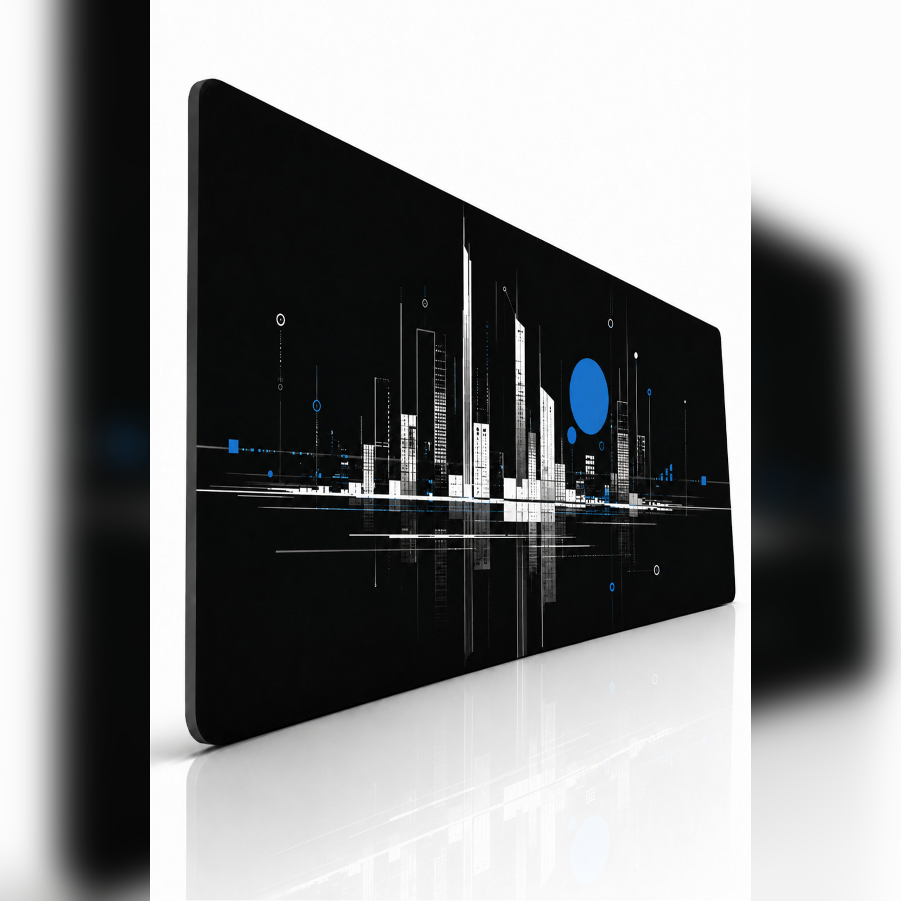 Zen Fusion Collection 80x40 cm Büyük Boy Gaming Mousepad Kaymaz Taban Deskmat