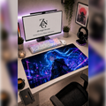 Anime Fantasy Magic Collection 80x40 cm Büyük Boy Gaming Mousepad Kaymaz Taban Deskmat