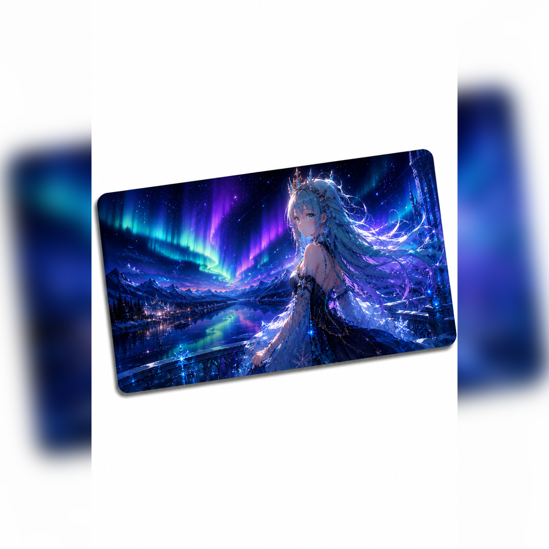 Anime Fantasy Magic Collection 80x40 cm Büyük Boy Gaming Mousepad Kaymaz Taban Deskmat
