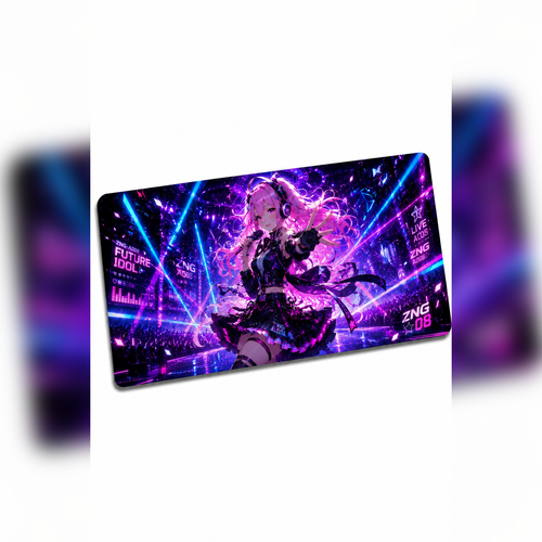 Anime Fantasy Magic Collection 80x40 cm Büyük Boy Gaming Mousepad Kaymaz Taban Deskmat