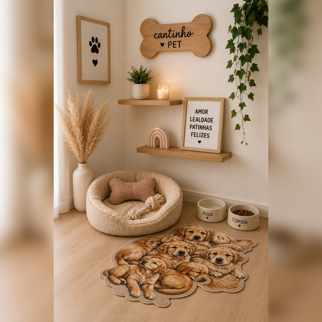Dijital Baskılı Kaymaz Taban Yıkanabilir Renkli Kedili asimetrik kesim evcil hayvan mama paspası 60x90cm