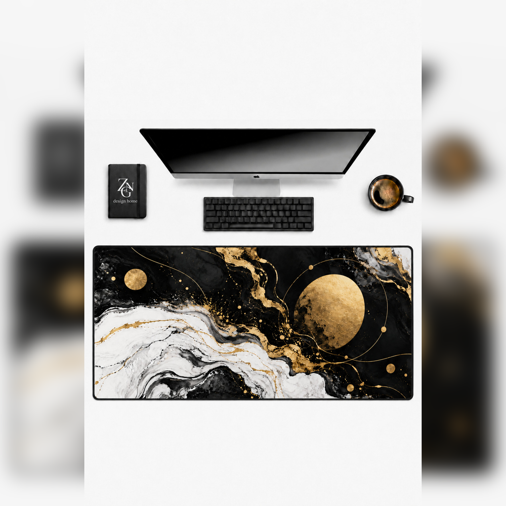 Zen Fusion Collection 80x40 cm Büyük Boy Gaming Mousepad Kaymaz Taban Deskmat