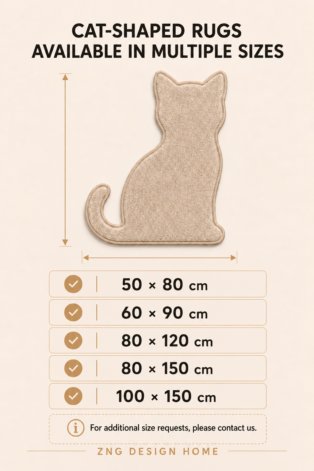 Scottish Fold Grey Cat Figured Feeding Mat and Doormat, Non-Slip Washable, Various Sizes